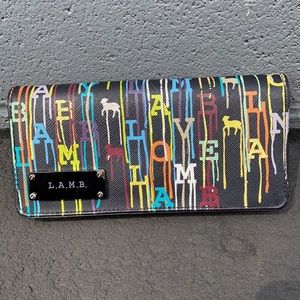L.A.M.B. Walderston Drippy Paint Wallet